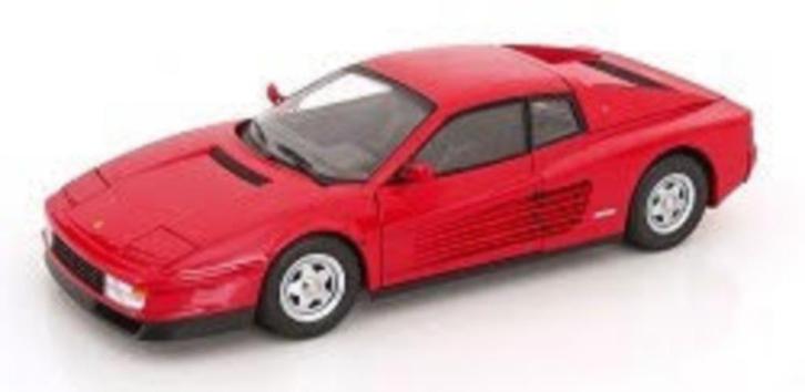 KK-Scale 1:12 1984 Ferrari Testarossa rood. Pre-order, Hobby en Vrije tijd, Modelauto's | 1:5 tot 1:12, Nieuw, Auto, 1:9 t/m 1:12