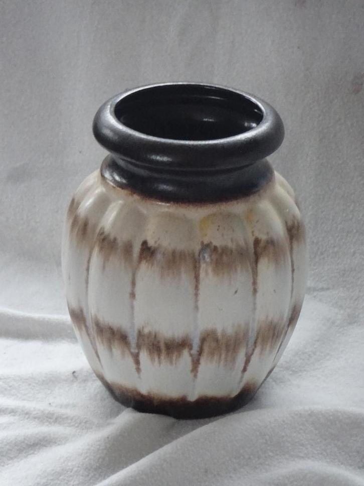 Pompoenvaas  ca 1970, Huis en Inrichting, Woonaccessoires | Vazen, Gebruikt, Overige kleuren, Minder dan 50 cm, Aardewerk of Porselein