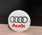 AUDI EMAILLEBORD 12CM, Ophalen of Verzenden, Zo goed als nieuw, Auto's