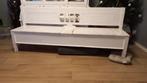 Landelijke bank met opbergruimte, Antiek en Kunst, Ophalen of Verzenden