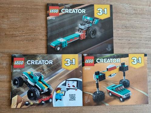 Lego Creator 3-in-1 7+ (nr. 31101), Kinderen en Baby's, Speelgoed | Duplo en Lego, Zo goed als nieuw, Lego, Complete set, Ophalen of Verzenden