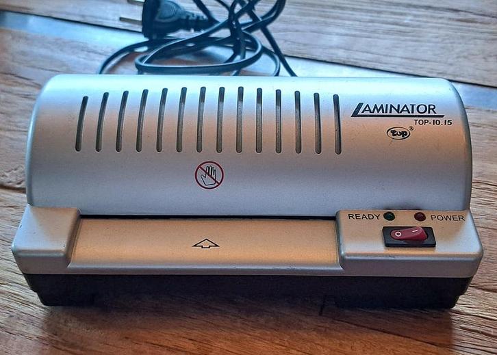 Compact lamineerapparaat TOP-10.15 laminator | A6 formaat, Diversen, Bureau-accessoires, Gebruikt, Ophalen of Verzenden