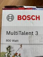 Bosch MCM3501M multitalent 3 keukenmachine zwart/rvs, Contact@nl.bosch.com, 2 snelheden, Nieuw, Ophalen of Verzenden