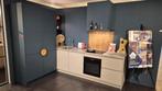 Showroomkeuken Mira/Savino - Cruquius, Ophalen, Blauw, Hoekkeuken, Zo goed als nieuw