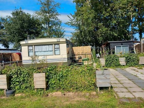 Stacaravan met standplaats, Caravans en Kamperen, Stacaravans, Ophalen of Verzenden