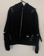 Vixxsin Rhaid Hood vest maat M - gothic alternative kleding, Ophalen of Verzenden, Maat 48/50 (M), Zwart