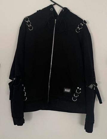 Vixxsin Rhaid Hood vest maat M - gothic alternative kleding beschikbaar voor biedingen