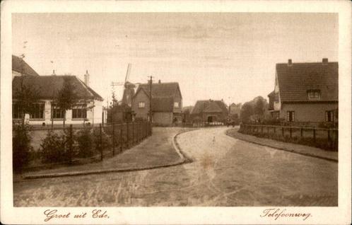 Ede Telefoonweg met moeln zegel +st 1945 Nauta 1945, Verzamelen, Ansichtkaarten | Nederland, Gelopen, Gelderland, 1940 tot 1960
