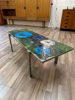 Vintage salontafel J. Belarti keramiek jaren 60, Ophalen, 100 tot 150 cm, Overige materialen, Vintage