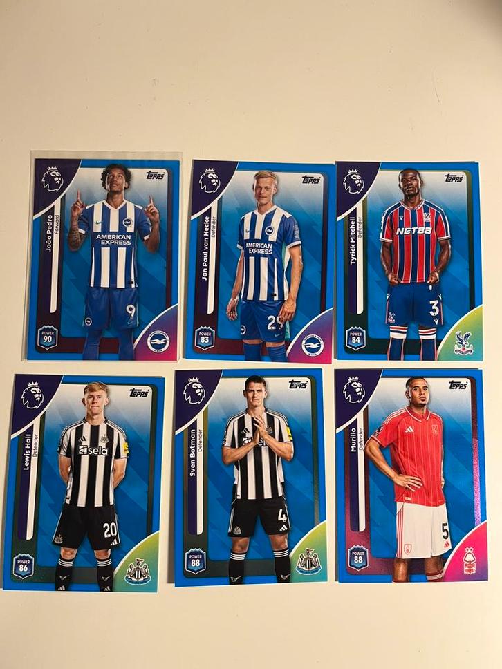 Paralel bundel (topps premier league 25-26), Hobby en Vrije tijd, Stickers en Plaatjes, Zo goed als nieuw, Plaatje, Ophalen of Verzenden