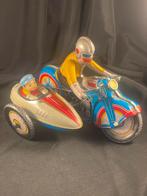 Blikken motorfiets met zijspan. Vintage., Ophalen of Verzenden