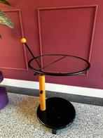 Post Modern design bijzettafel sidetable 80s 90s, Ophalen, Minder dan 55 cm, Gebruikt, Metaal of Aluminium