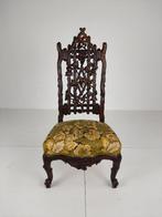Prachtige 19e-eeuwse Black Forest STOEL, Ophalen