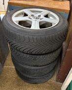 VW Golf 5/6 Winterbanden met Aluminium Velgen, Auto-onderdelen, Banden en Velgen, Gebruikt, 16 inch, Banden en Velgen, Personenwagen