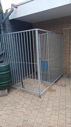 Buiten Hondenren 2 delen, Dieren en Toebehoren, Hondenhokken, Ophalen, Zo goed als nieuw, 110 cm of meer