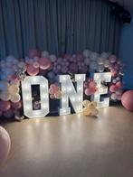 Lichtletters huren - alle letters beschikbaar, Hobby en Vrije tijd, Feestartikelen | Verhuur, Ophalen, Nieuw, Verjaardag