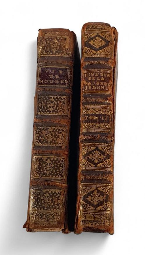 Antiquarisch: Histoire de la Papesse Jeanne en 1 andere, Antiek en Kunst, Antiek | Boeken en Bijbels, Ophalen of Verzenden