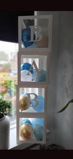 Huur ballonnen boxen babyshower jongen/meisje Gender Reveal, Ophalen, Zo goed als nieuw, Versiering, Geboorte of Huwelijk