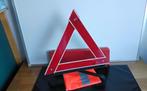 Gevarendriehoek in koker met veiligheidsvest in verpakking, Ophalen of Verzenden, Nieuw