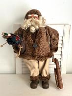 Kerstman pop met slee en cadeauzak 45 cm, Ophalen, Nieuw
