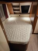 Frans bed pocketvering matras met koudschuim afdeklaag, Caravans en Kamperen, Ophalen