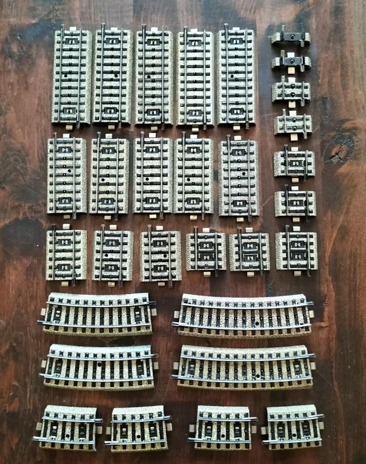 Marklin HO M rails passtuk koppelstuk 5107 5108 5102 5205, Hobby en Vrije tijd, Modeltreinen | H0, Gebruikt, Rails, Wisselstroom