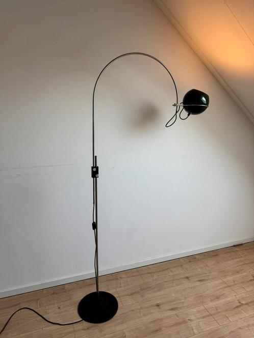 Gepo vloerlamp booglamp jaren 70, Huis en Inrichting, Lampen | Vloerlampen, Gebruikt, 150 tot 200 cm, Ophalen of Verzenden