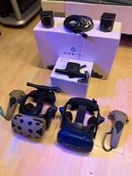 HTC Vive Pro 1 en 2 VR Brillen - Complete Set, Spelcomputers en Games, Virtual Reality, Ophalen of Verzenden, Gebruikt, VR-bril