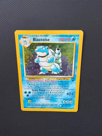 Blastoise pokemon base set 2 2/130 beschikbaar voor biedingen