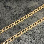 14k gouden ketting massief schakel cuban model