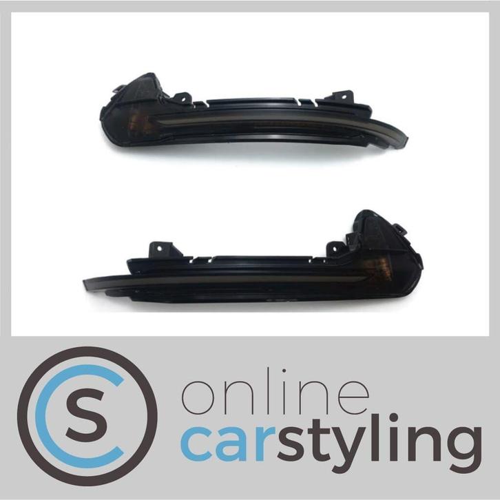 Dynamische LED knipperlichten Deurspiegels Audi A6 C7 Smoke, Auto-onderdelen, Verlichting, Audi, Nieuw, Ophalen of Verzenden