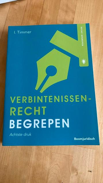 I. Timmer - Verbintenissenrecht begrepen beschikbaar voor biedingen