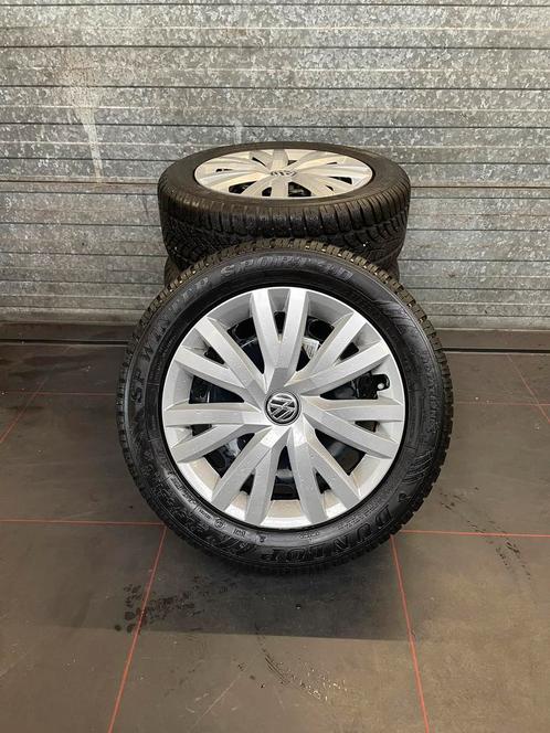 Volkswagen Golf 7 winterset, Auto-onderdelen, Banden en Velgen, Band(en), Winterbanden, 16 inch, 205 mm, Personenwagen, Gebruikt