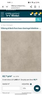 Villeroy & Boch vloertegel 60 x 60, Doe-het-zelf en Verbouw, Tegels, Ophalen, 60 cm of meer, Nieuw, Minder dan 5 m²