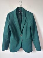 H&M donkergroene blazer - 44, H&M, Maat 42/44 (L), Ophalen of Verzenden, Zo goed als nieuw