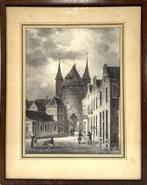 Litho Binnen Apoort Groningen, 1832, Antiek en Kunst, Kunst | Litho's en Zeefdrukken, Ophalen of Verzenden