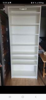 Witte boekenkast met extra plank, 50 tot 100 cm, 25 tot 50 cm, 150 tot 200 cm, Ophalen of Verzenden