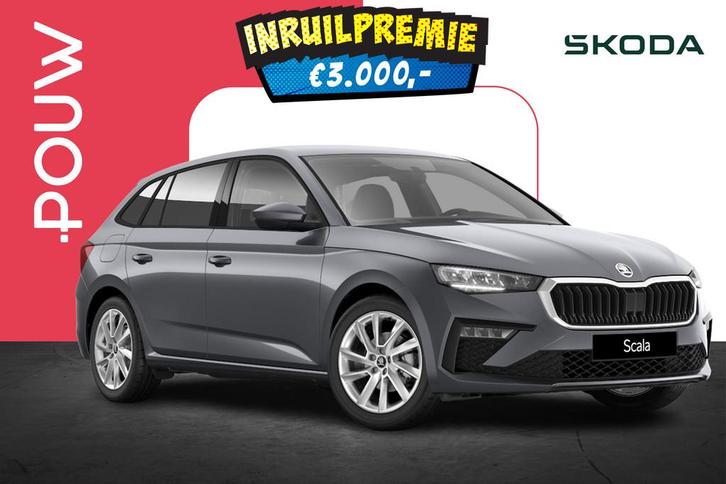 Skoda Scala 1.0 TSI 115pk Selection | 17" Velgen | Trekhaak, Auto's, Skoda, Bedrijf, Te koop, Scala, ABS, Airbags, Airconditioning