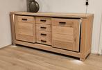 Eiken dressoir Dubai, Ophalen, Met deur(en), 150 tot 200 cm, Eikenhout
