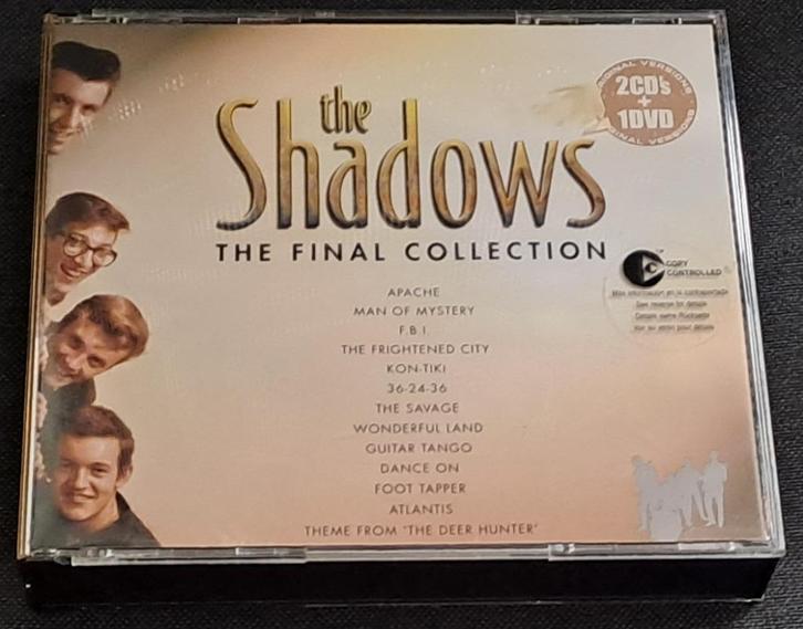 The Shadows -  The Final Collection 2cd & dvd (2005), Cd's en Dvd's, Cd's | Pop, Zo goed als nieuw, 1960 tot 1980, Boxset, Ophalen of Verzenden