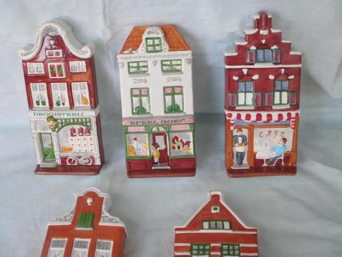5 stuks Shell Gevelhuisjes,jr 8-,v.a 25,00e, Verzamelen, Overige Verzamelen, Nieuw, Ophalen of Verzenden