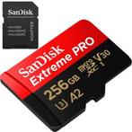 Sandisk Extreme Pro 256 GB NIEUW, Sandisk Extreme, Nieuw, Ophalen of Verzenden, MicroSD