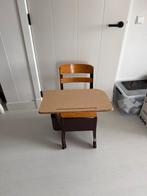 Vintage schoolstoel met bureau origineel uit Amerika, Ophalen of Verzenden, Huis en Inrichting