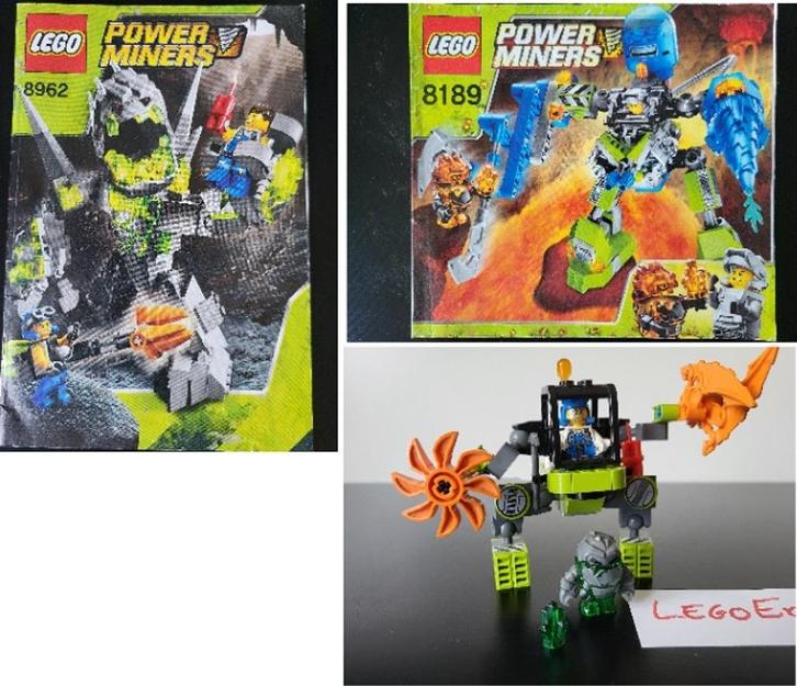Lego Powerminers Combi-aanbieding (3 sets), Kinderen en Baby's, Speelgoed | Duplo en Lego, Zo goed als nieuw, Lego, Complete set