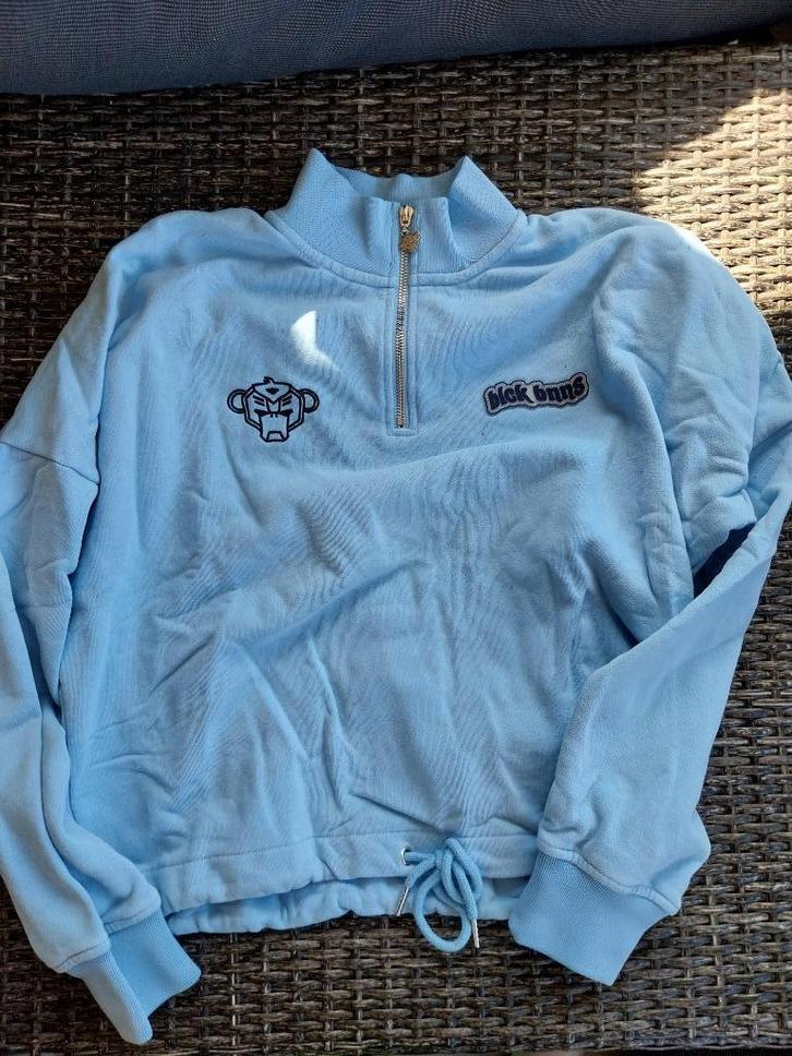 Trui Black Bananas, Kleding | Dames, Truien en Vesten, Zo goed als nieuw, Maat 38/40 (M), Blauw, Ophalen of Verzenden
