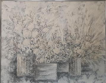  Groot abstract schilderij Stephen Kaye beschikbaar voor biedingen
