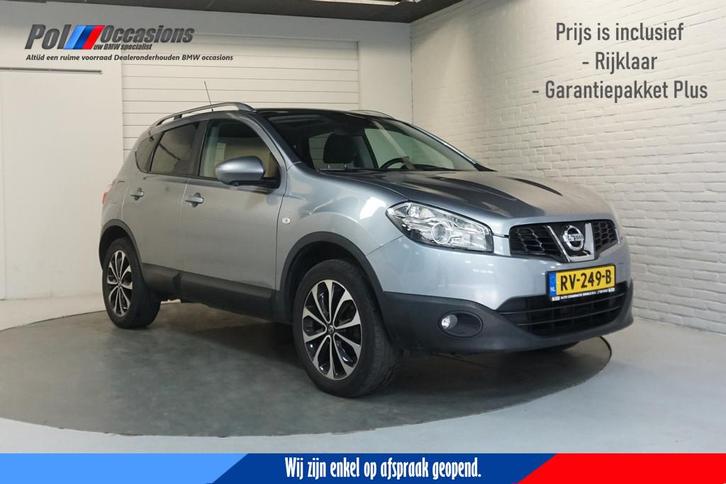 Nissan QASHQAI 2.0 Tekna Automaat | Panorama | Navigatie | 3, Auto's, Nissan, Bedrijf, Te koop, Qashqai, 360° camera, ABS, Achteruitrijcamera