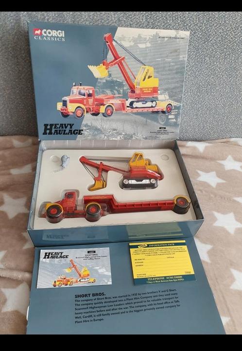 corgi classics Heavy Haulage limited edition certificaat nr, Hobby en Vrije tijd, Modelauto's | 1:50, Nieuw, Bus of Vrachtwagen
