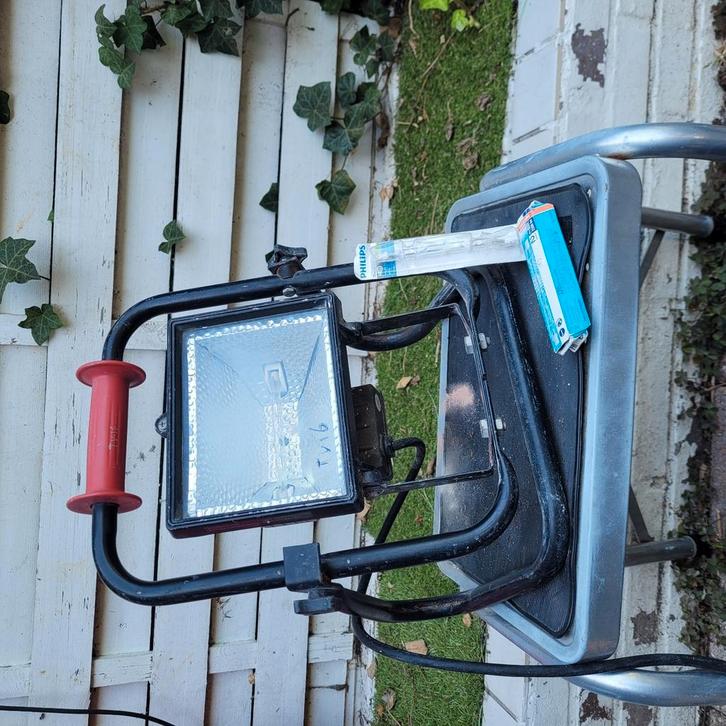 kelfort art. 300 bouwlamp 500W R7s, Doe-het-zelf en Verbouw, Bouwverlichting, Gebruikt, Ophalen of Verzenden