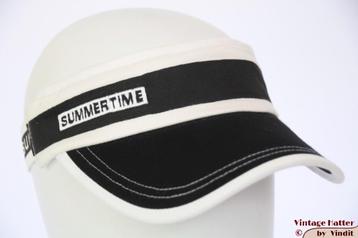 Zonneklep wit, blauw, zwart, geel, roze of rood 52-59 nieuw beschikbaar voor biedingen